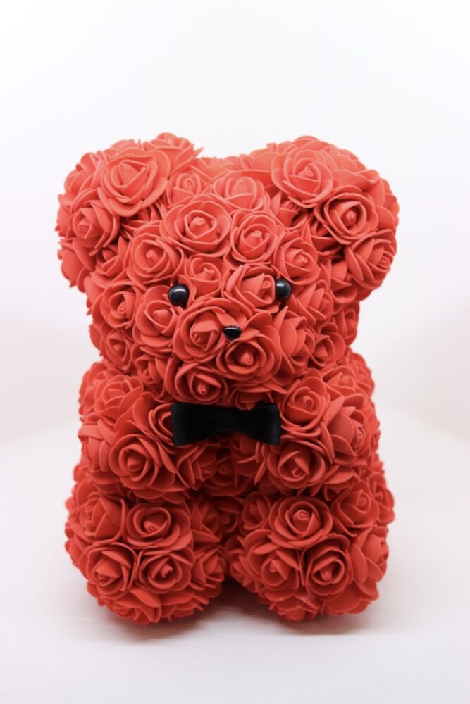 Kleiner Rosenteddy mit Schleife