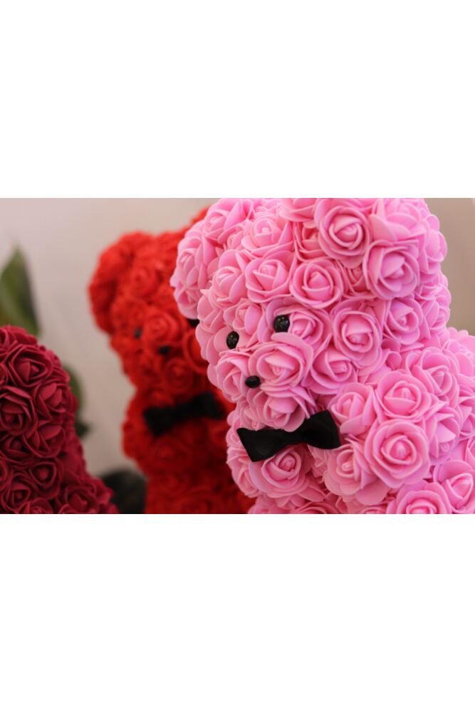 Kleiner Rosenteddy mit Schleife